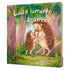 Livro Qual o Tamanho do Amor? por Amy Parker, capa com ouriços em floresta — Plenitude
