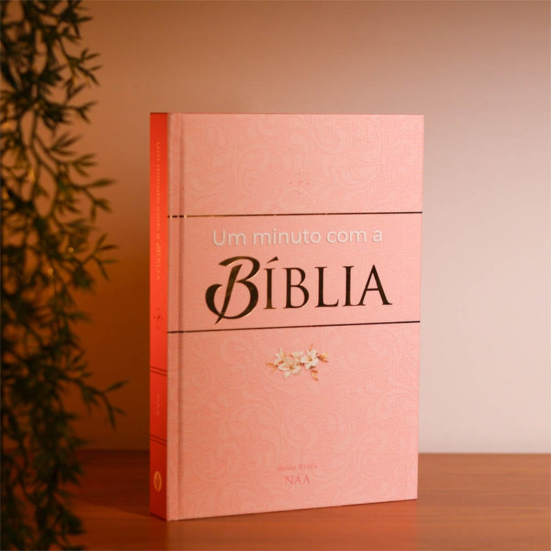 Um Minuto Com a Bíblia | Capa Rosa
