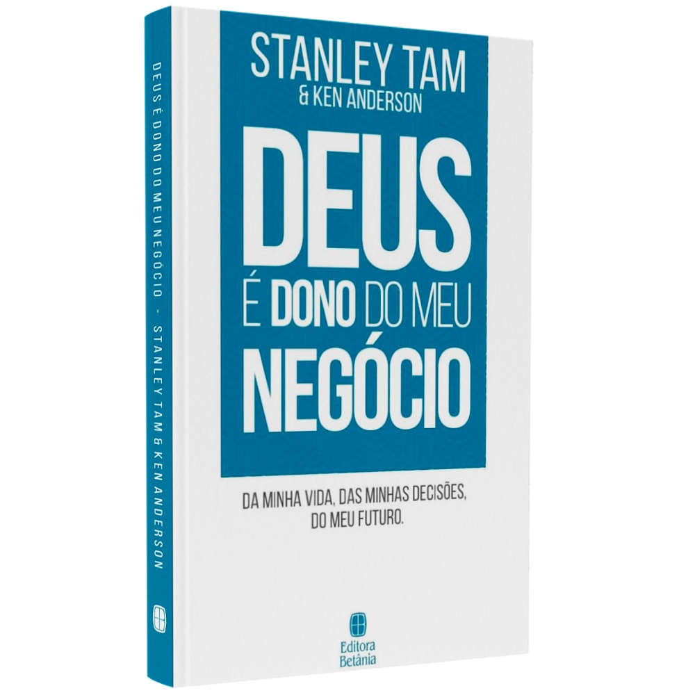 Deus e Dono do meu Negocio - Capa nova - Editora Betania