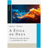 Livro A Ética de Deus de Mark C. Murphy, capa branca e azul com chamas coloridas. — Plenitude