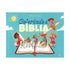 Livro infantil "Colorindo a Bíblia" de Pitty Irokawa, capa azul com crianças colorindo cenas bíblicas. — Plenitude