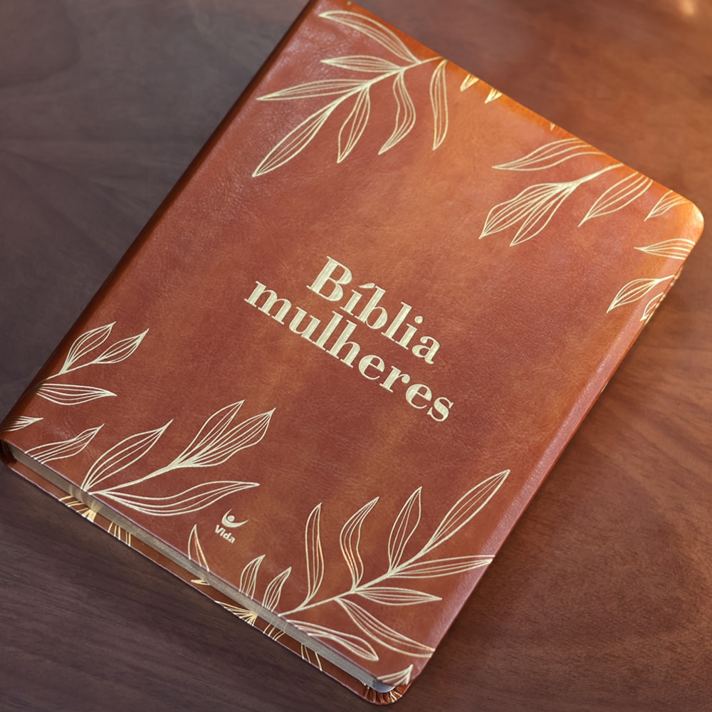 Bíblia Mulheres | Viviane Martinello | NAA | Espaço Para Anotações | Duas Colunas | Folhas Caramelo