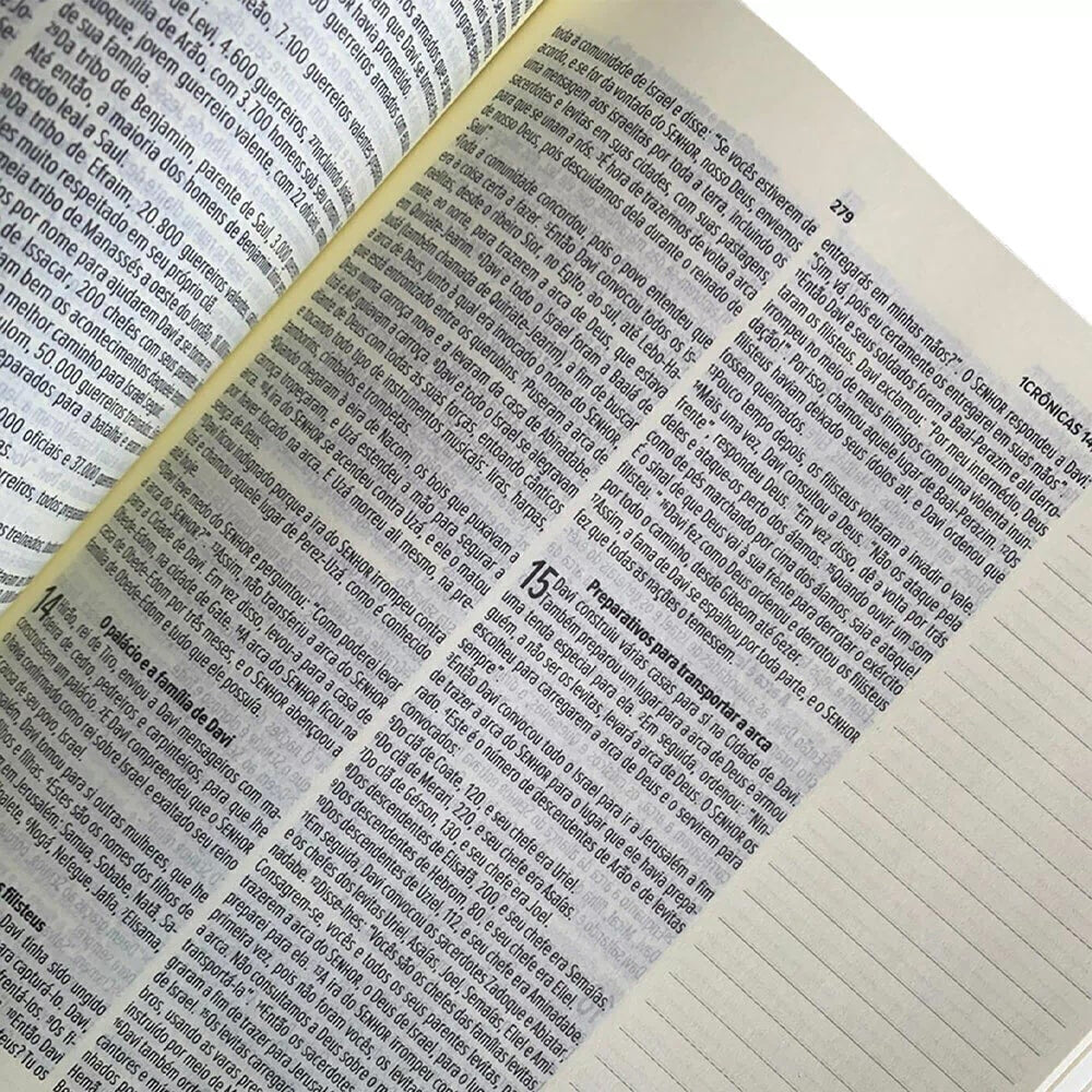 Bíblia Fonte de Vida| NVT| Leia e Anote