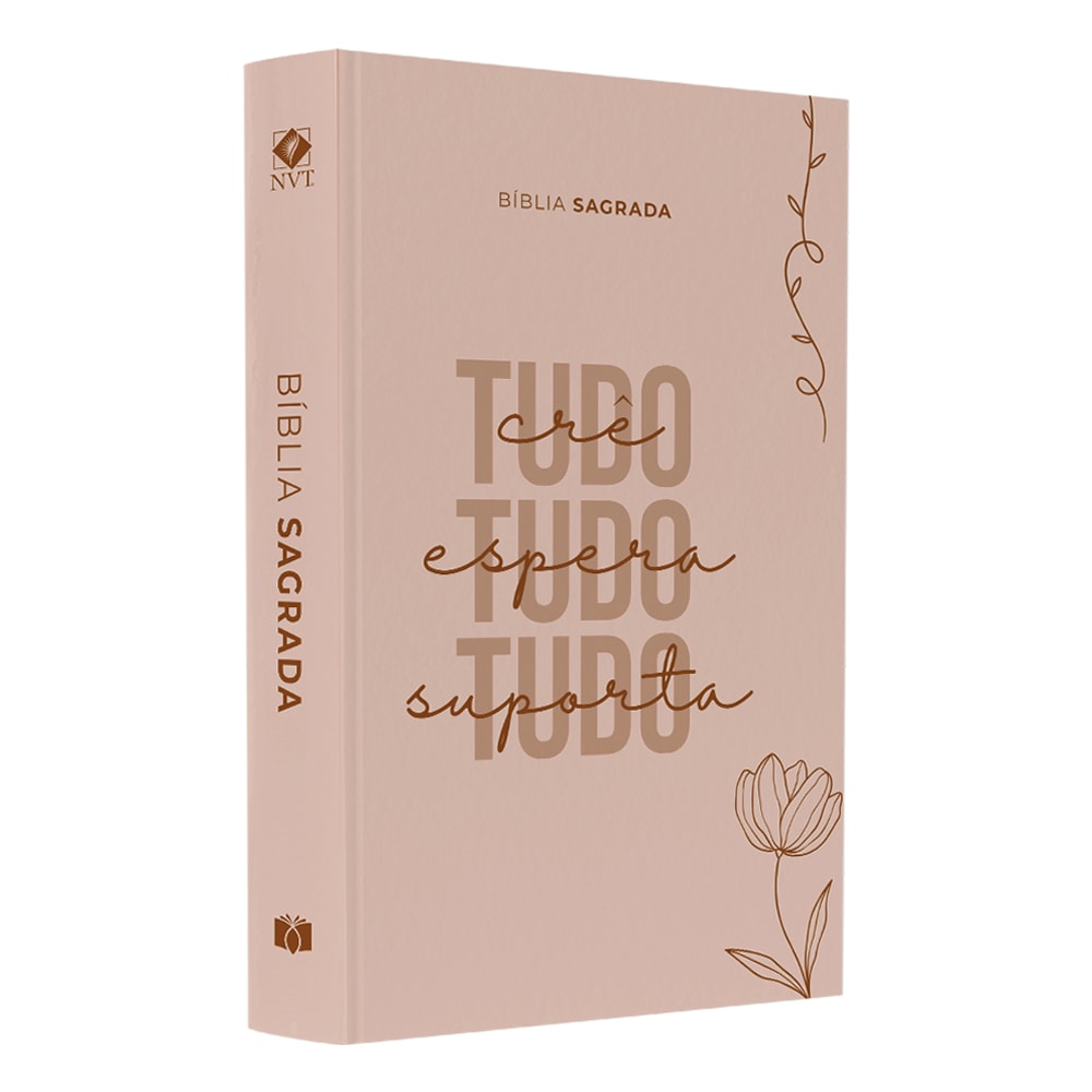 Bíblia Sagrada Slim Tudo Crê | NVT | Capa Dura
