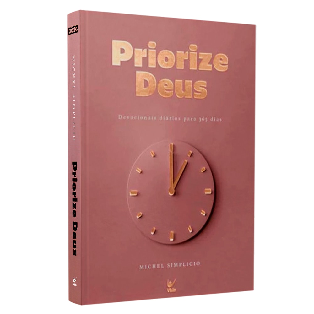 Devocional Priorize Deus 2026 | Mocha | Michel Simplício