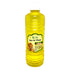 Óleo de Unção Leão de Judá Mirra 500 ml, frasco amarelo com rótulo amarelo e leão. — Plenitude