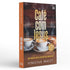 Livro Devocional Café Com Jesus, capa marrom com xícaras de café. — Plenitude