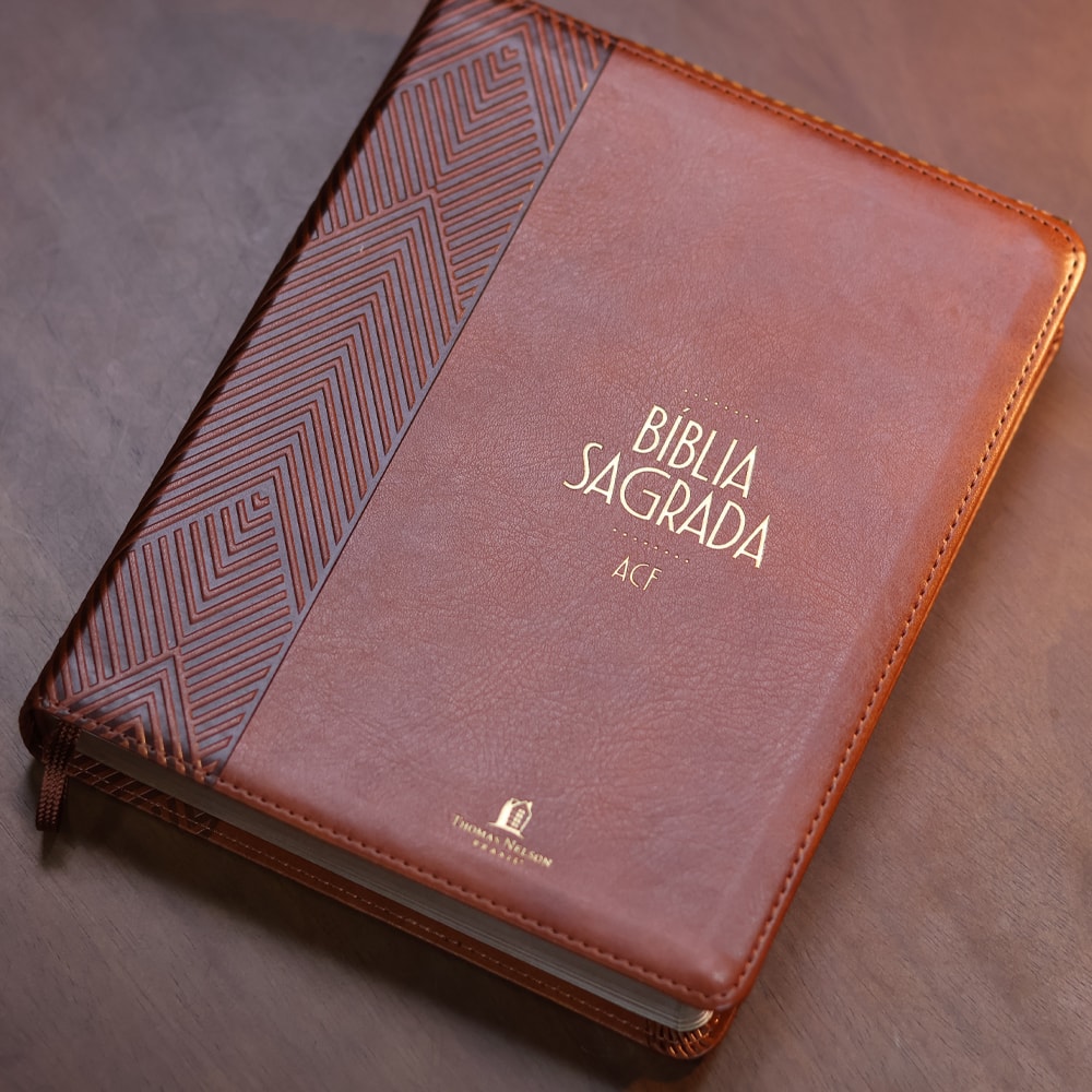 Bíblia Sagrada | ACF | Espaço Para Anotações | Leitura Perfeita | Couro-Soft Marrom