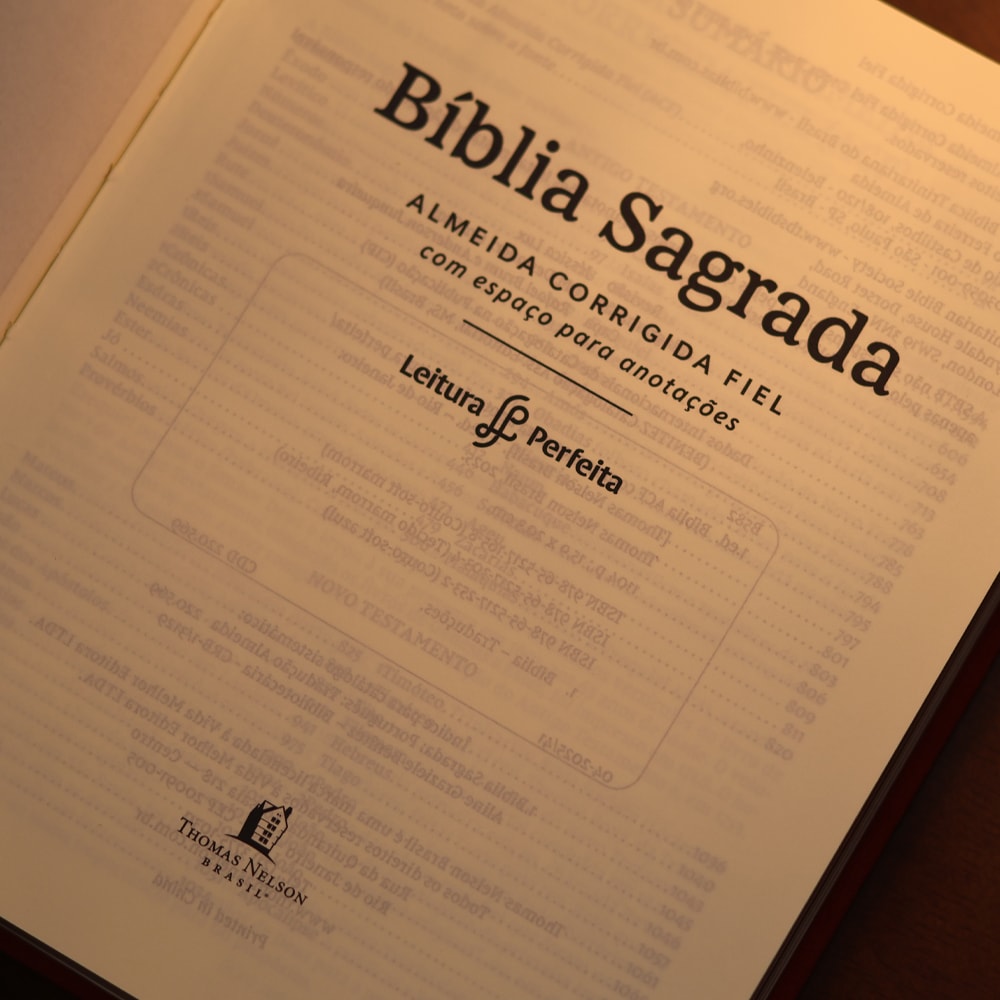 Bíblia Sagrada | ACF | Espaço Para Anotações | Leitura Perfeita | Capa Dura Com Tecido e Moldura
