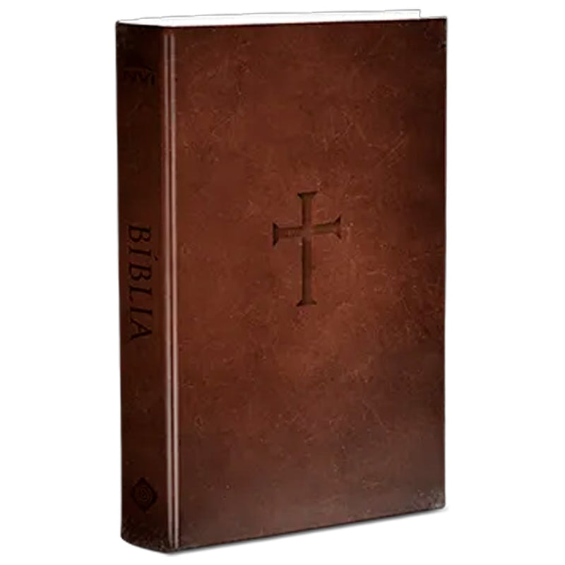 Bíblia Sagrada Cruz | NVI | Capa Flexível Marrom