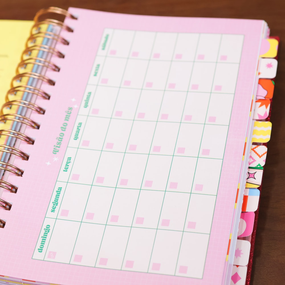 Planner Meu Plano Perfeito Florescer | Capa Dura Coração