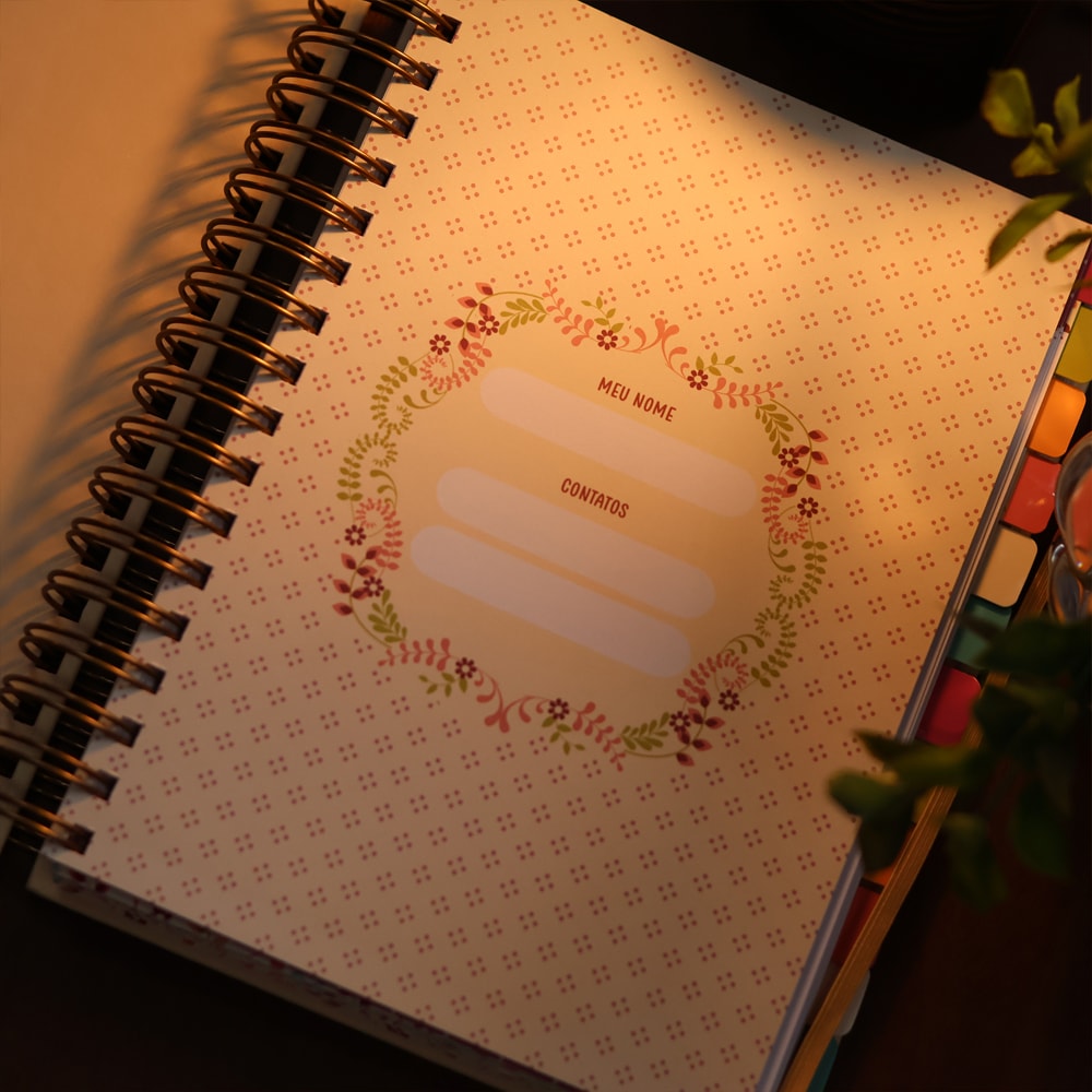 Planner Meu Plano Perfeito | Capa Dura Creme