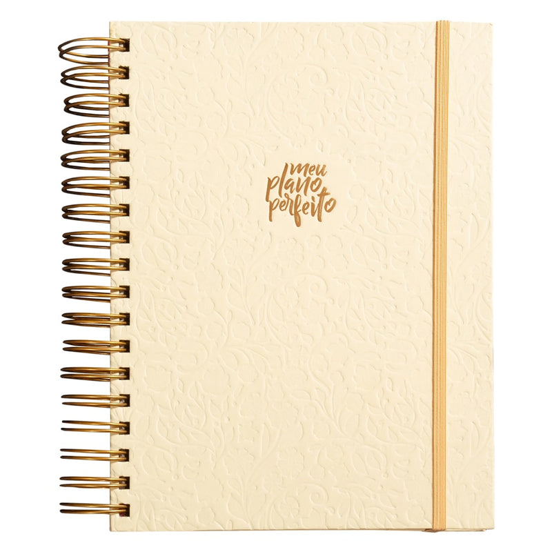 Planner Meu Plano Perfeito | Capa Dura Creme