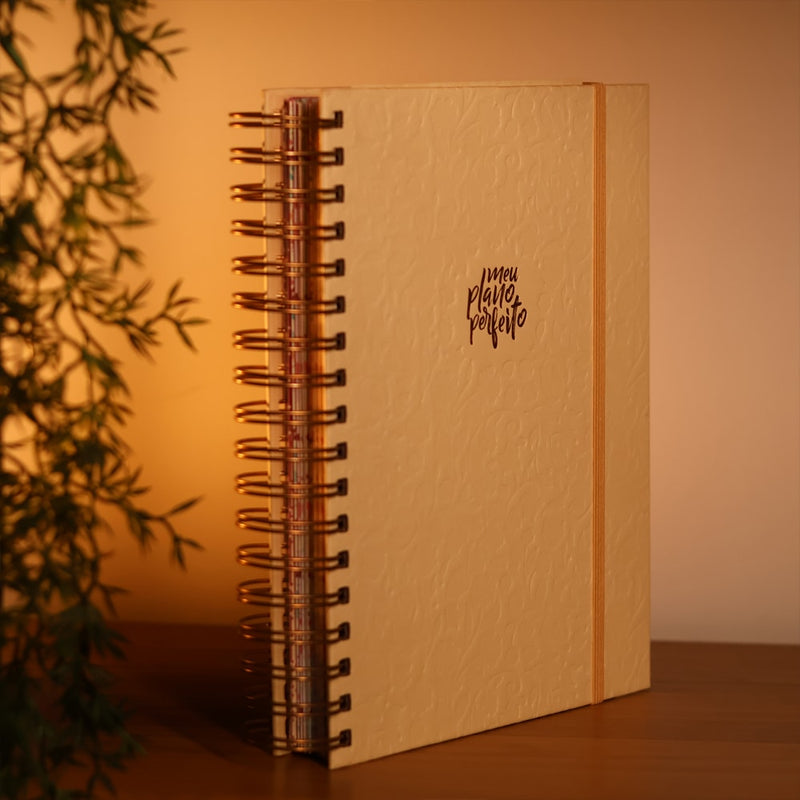 Planner Meu Plano Perfeito | Capa Dura Creme
