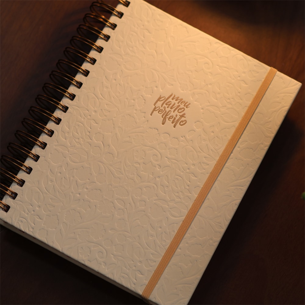 Planner Meu Plano Perfeito | Capa Dura Creme