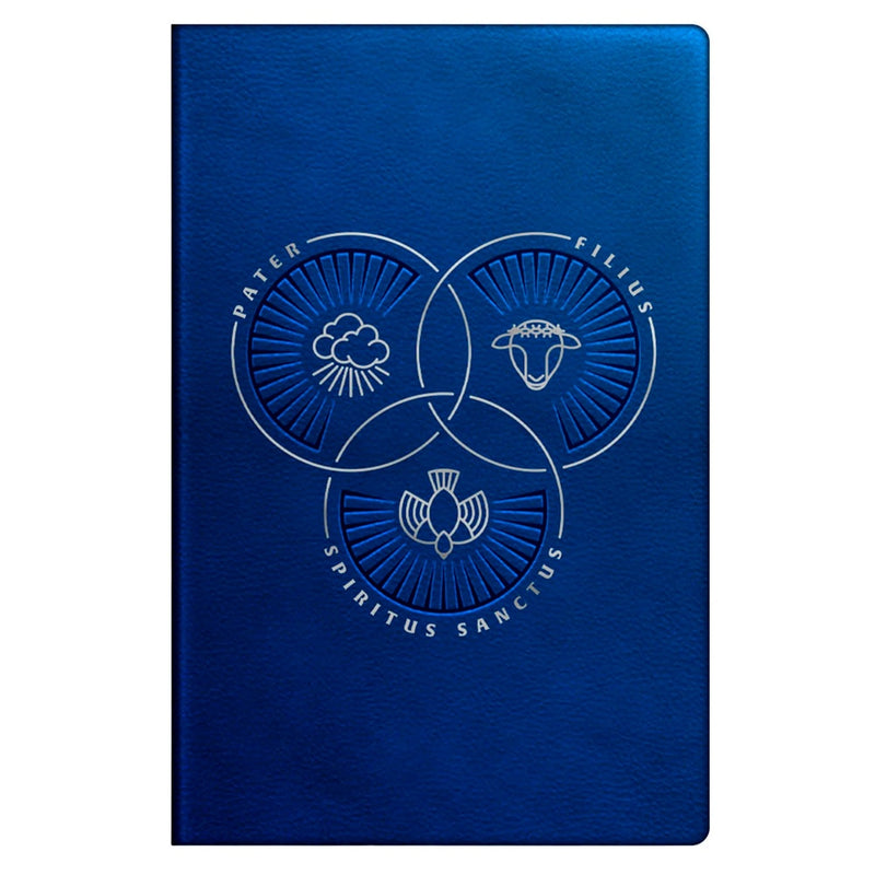 Bíblia Trindade | ARA | Letra Grande | Capa Couro Sintético Azul