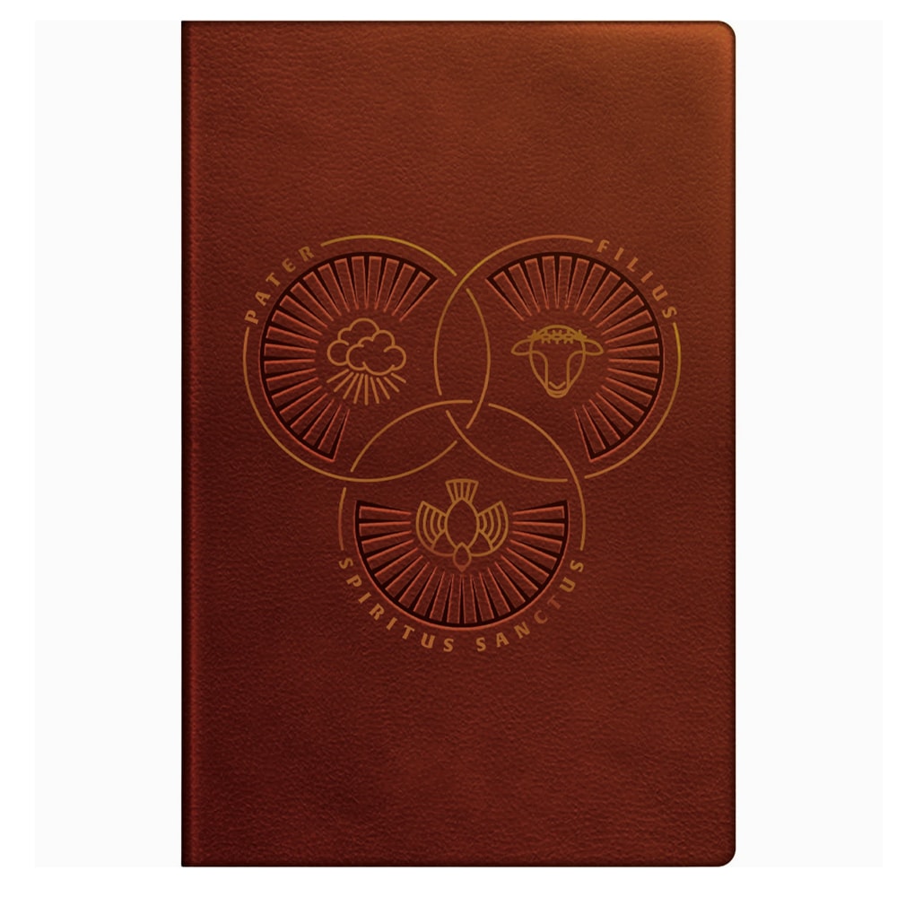 Bíblia Trindade | ARA | Letra Grande | Capa Couro Sintético Marrom