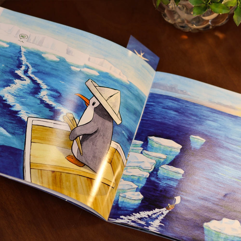 O Pinguinzinho Viajante | Jessica Linn Evans