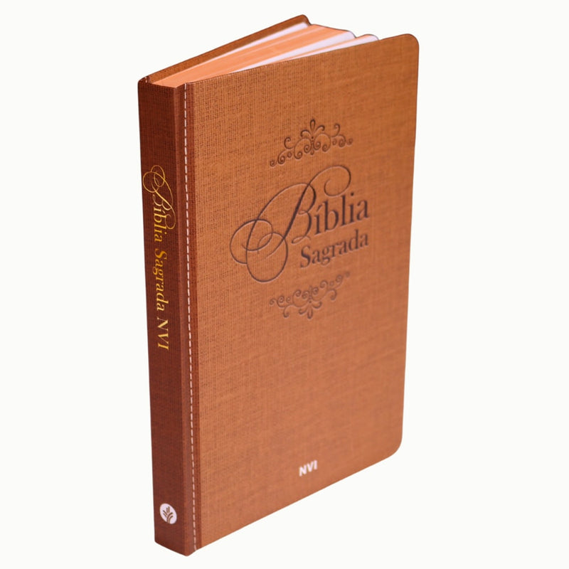 Bíblia Sagrada Marrom | NVI | Capa Dura