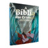 Livro "A Bíblia das Crianças" com capa ilustrada de Moisés abrindo o Mar Vermelho. — Plenitude