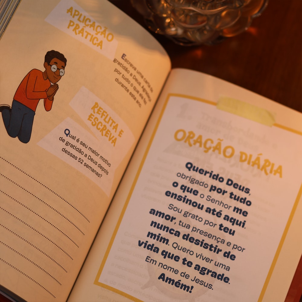 Devocional Priorize Deus Kids | Michel Simplício