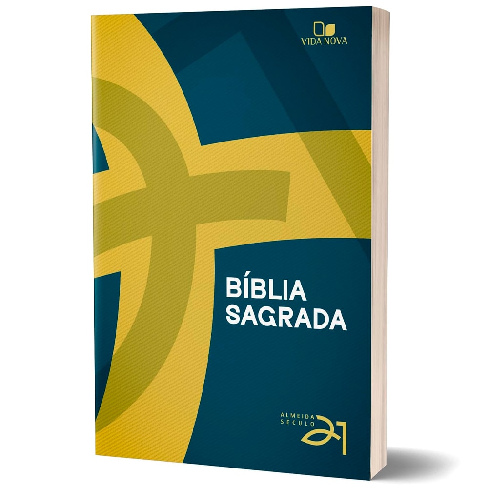 Bíblia Sagrada Cruz | A21 | Letra Média | C/ Referências Cruzadas | Capa Brochura