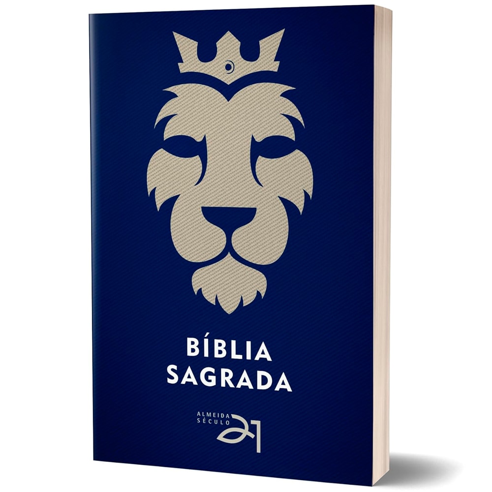 Bíblia Sagrada Leão | A21 | Letra Média | C/ Referências Cruzadas | Capa Brochura