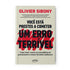 Livro "Você Está Prestes a Cometer Um Erro Terrível" de Olivier Sibony, capa branca com título riscado em vermelho. — Plenitude