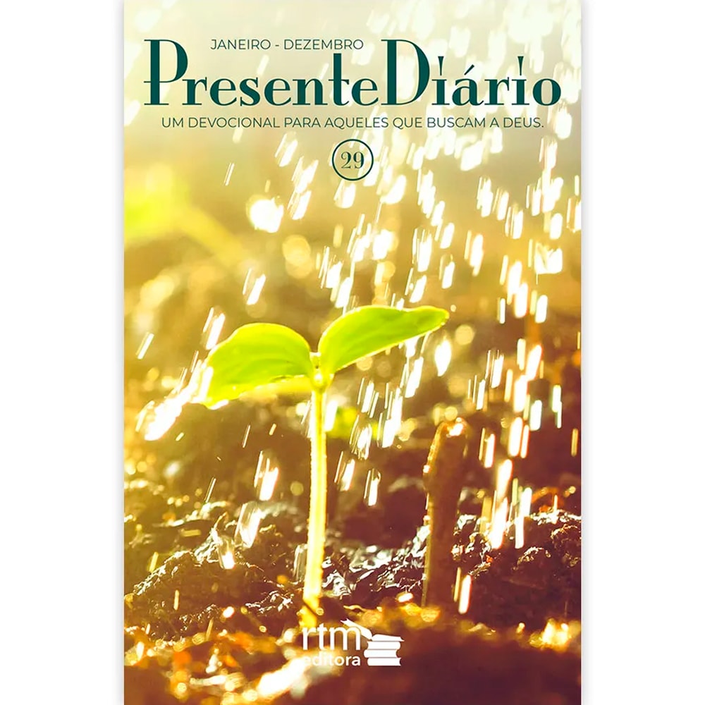 Devocional Presente Diário Tradicional | Vol 29 | Capa Broto | 2026