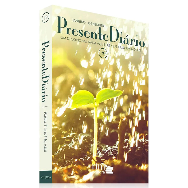 Devocional Presente Diário Tradicional | Vol 29 | Capa Broto | 2026