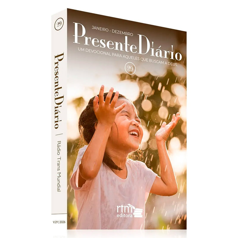 Devocional Presente Diário Tradicional | Vol 29 | Capa Criança | 2026