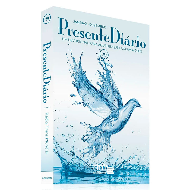 Devocional Presente Diário Tradicional | Vol 29 | Capa Pombo| 2026