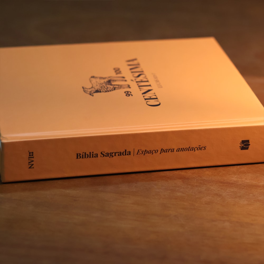 Bíblia Sagrada Centésima | NVI | Letra Normal | Espaço P/ Anotação | Capa Dura