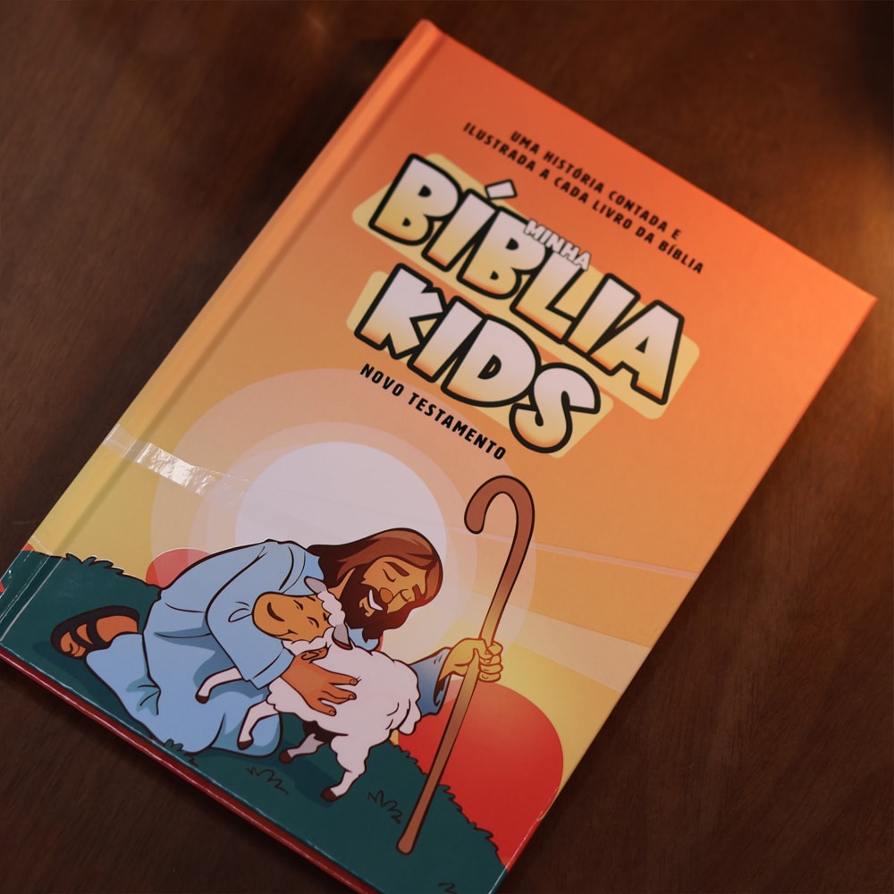 Minha Bíblia Kids | Novo Testamento | Capa Dura