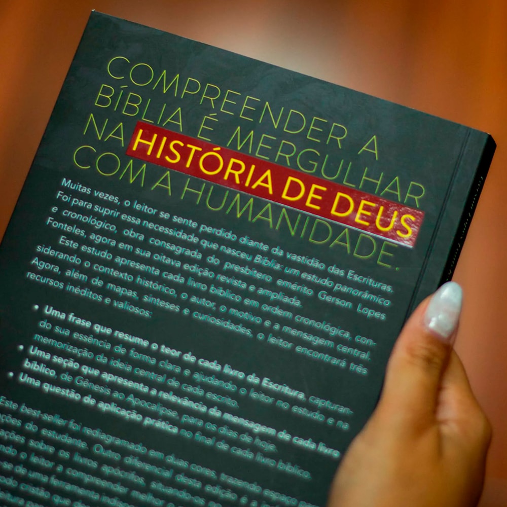 Biblia: Um Estudo Panoramico e Cronologico | Gerson Lopes Fonteles | 8º Edição