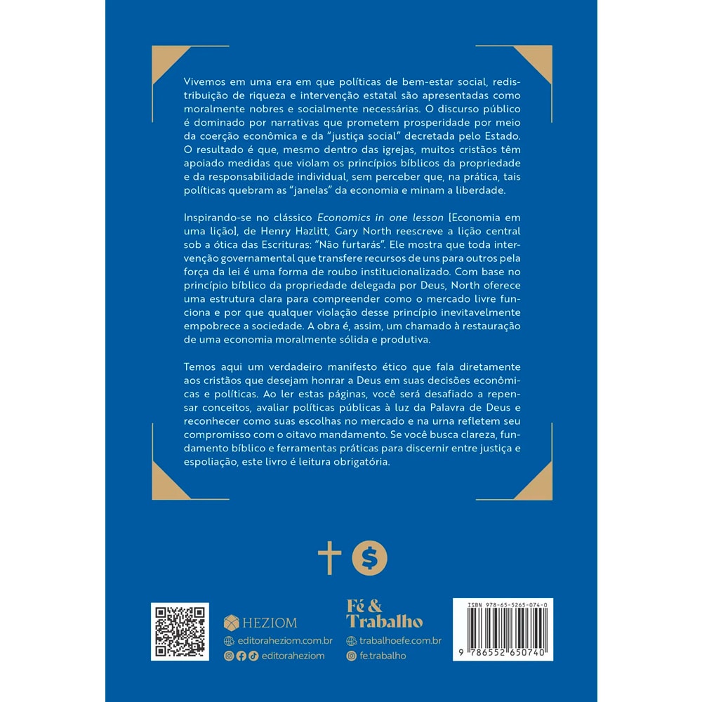 Economia Cristã Em Uma Só Lição | Gary North