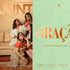 Kit Juntas + Oração | Midian Lima, Camila Barros, Raquel Lima e Gabrie: Livro Juntas com foto de mulheres e livro Oração verde-claro. — Plenitude