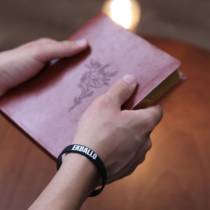 Pulseira de Silicone Preta | Ekballo