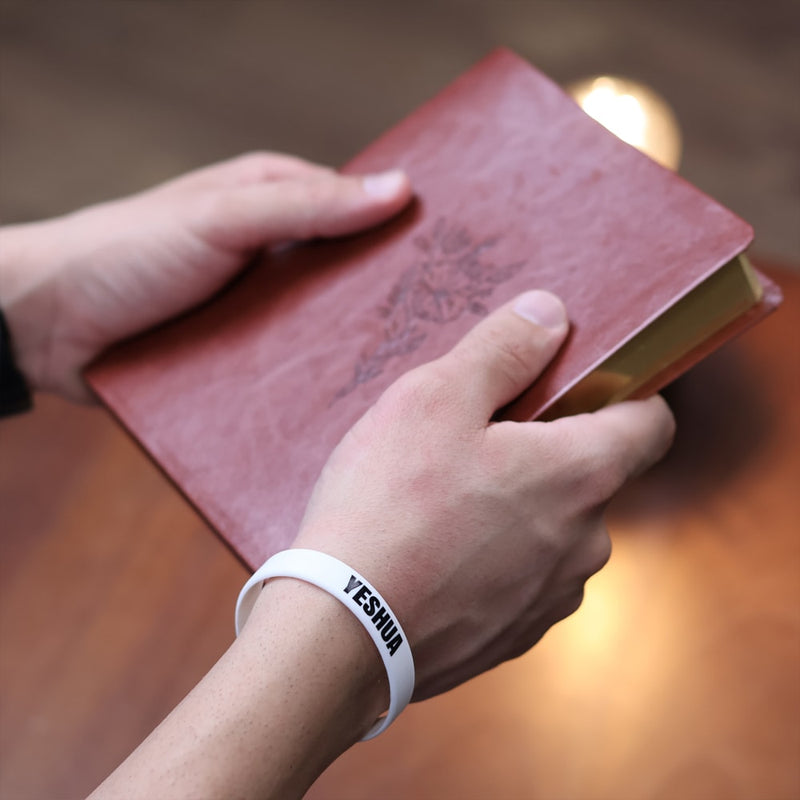 Pulseira de Silicone Branca | Yeshua