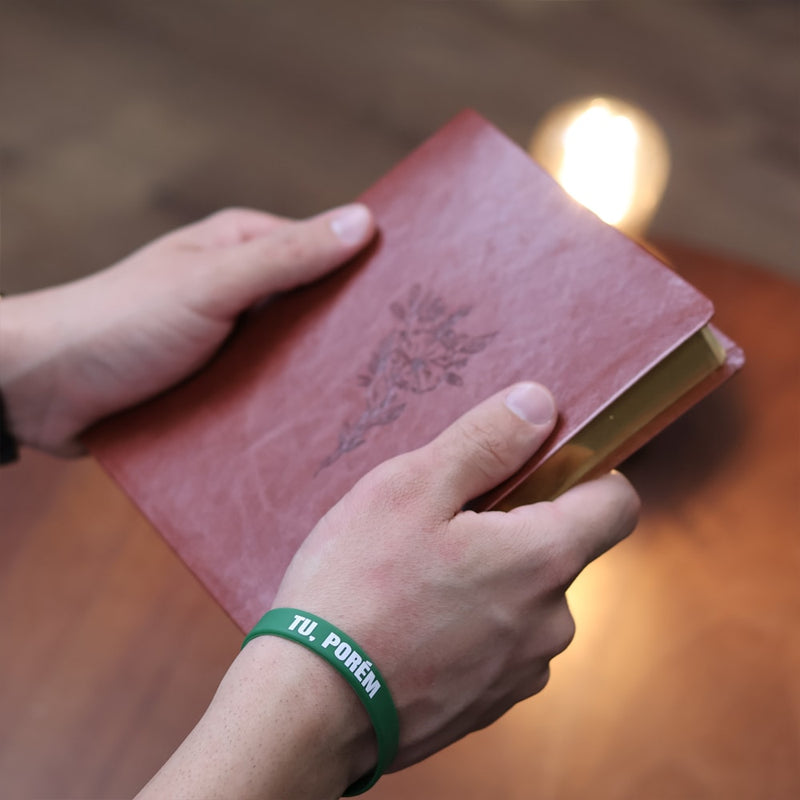 Pulseira de Silicone Verde Militar | Tú Porém