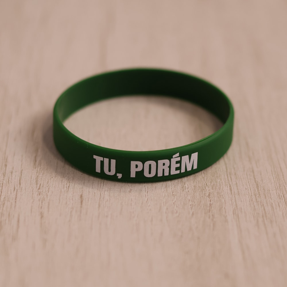 Pulseira de Silicone Verde Militar | Tú Porém