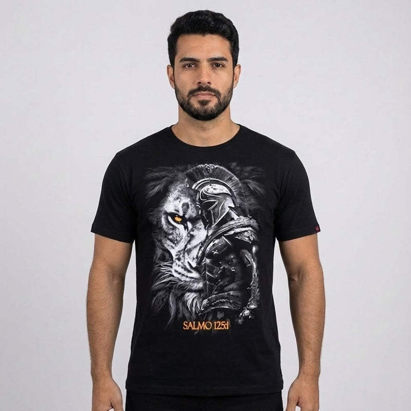 Camiseta Preta | Salmo 125:1