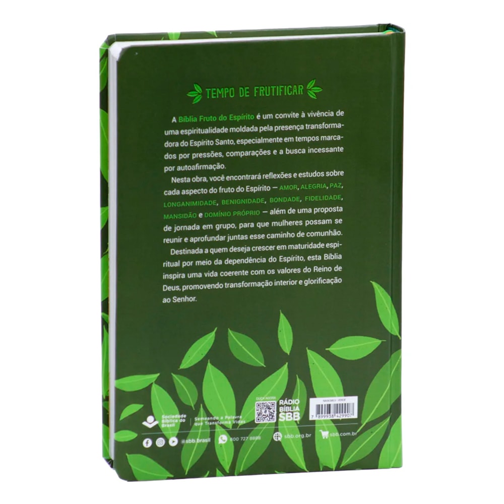Bíblia Sagrada Fruto do Espírito | NAA | Capa Dura
