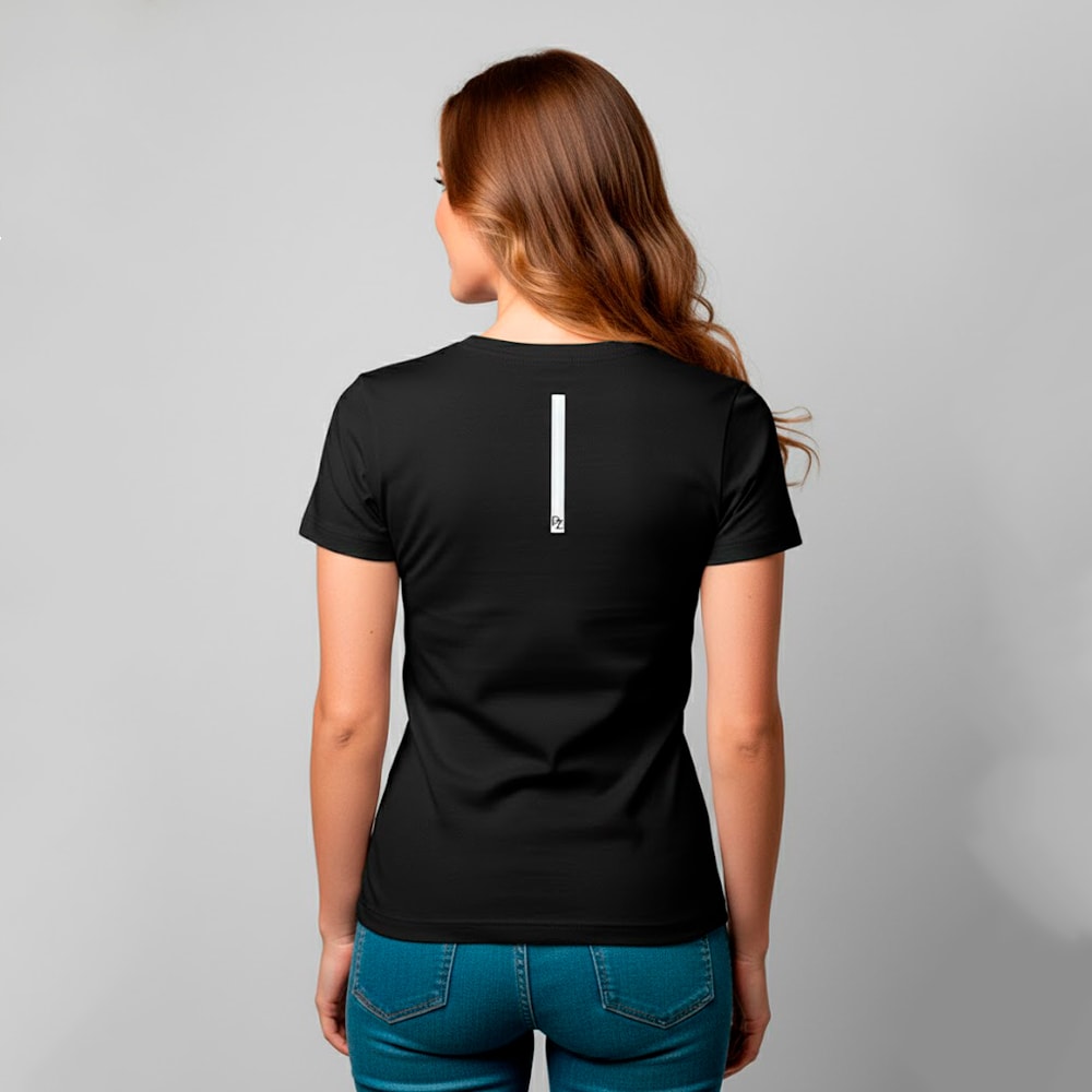 Camiseta Feminina Preta | Jesus, Caminho, Verdade e Vida