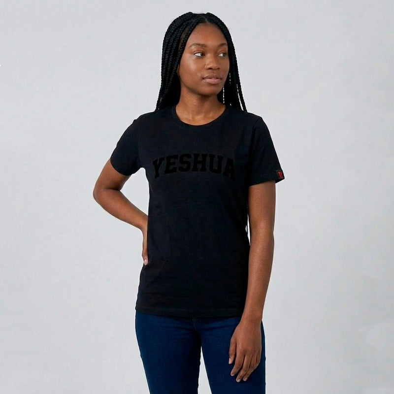 Camiseta Feminina Preta | Yeshua