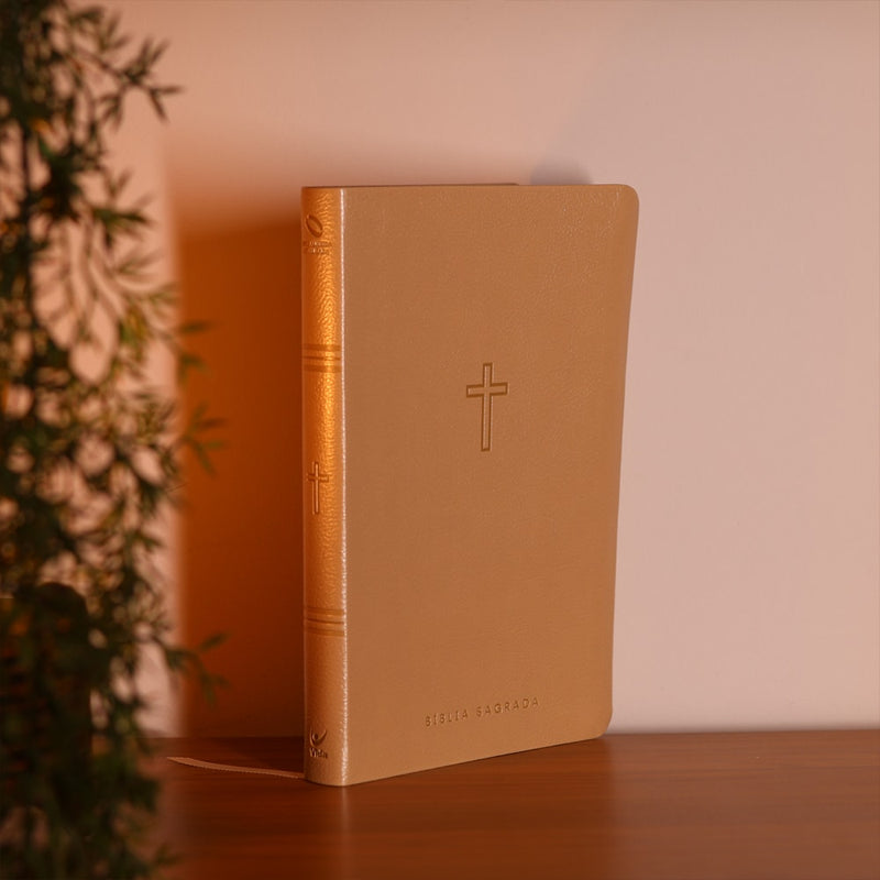 Bíblia Sagrada Slim | NAA | Bege