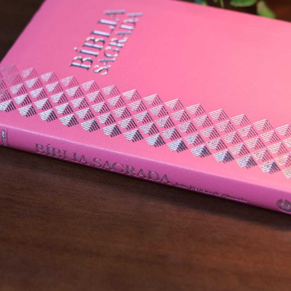 Bíblia Sagrada | ARC | Letra Normal | Capa Luxo Pink