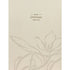 Journal de Lembranças Uma Lembrança Por Dia Bege, capa bege com ilustração floral sutil e título dourado. — Plenitude