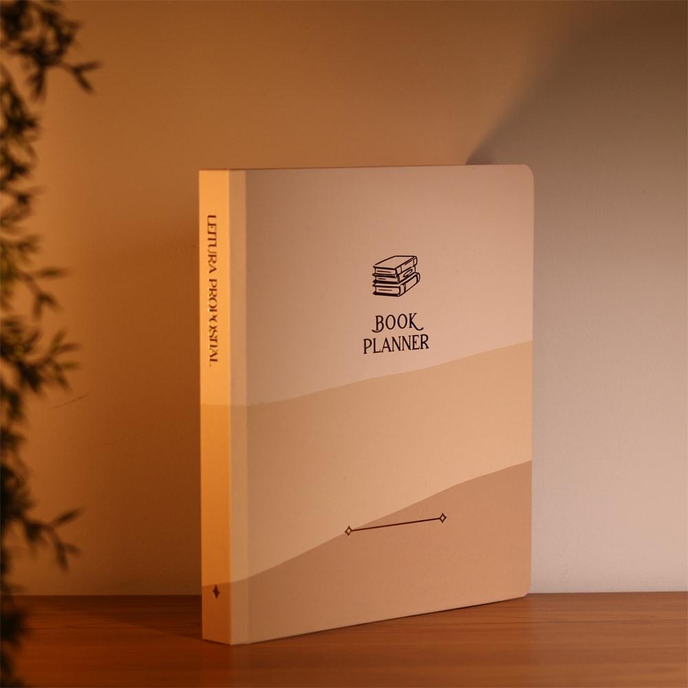 Book Planner | Leitura Proposital | Creme