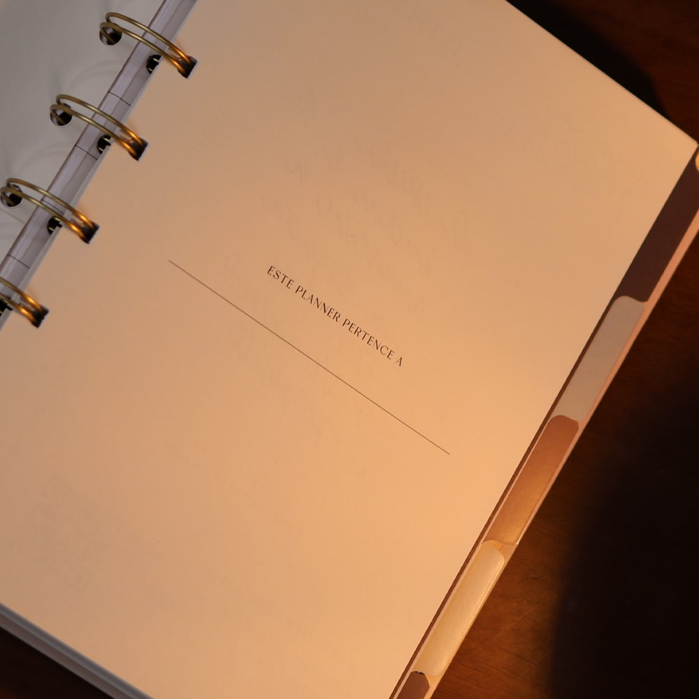 Book Planner | Leitura Proposital | Creme